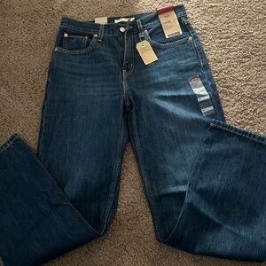 Levi’s Low Pro Straight Jeans Dark wash
